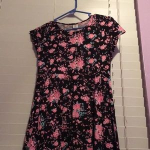 Floral soft dress